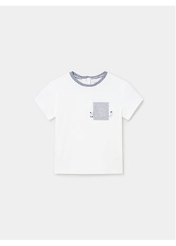 Mayoral T-Shirt 1017 Biały Regular Fit ze sklepu MODIVO w kategorii Koszulki niemowlęce - zdjęcie 182740259
