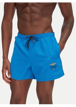 Aeronautica Militare Szorty kąpielowe 251BW223CT2967 Niebieski Regular Fit - id: 0000305411396 - marki Aeronautica Militare - 182740369 Aeronautica Militare Szorty kąpielowe 251BW223CT2967 Niebieski Regular Fit ze sklepu MODIVO w kategorii Kąpielówki - zdjęcie 182740369