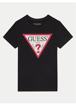Guess T-Shirt J2YI51 K6YW1 Czarny Regular Fit ze sklepu MODIVO w kategorii T-shirty chłopięce - zdjęcie 182740385