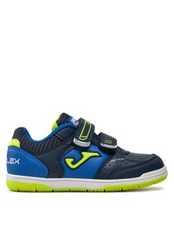 Joma Buty do piłki nożnej Top Flex Jr Indoor TPJW2403INV Granatowy ze sklepu MODIVO w kategorii Buty sportowe dziecięce - zdjęcie 182740409