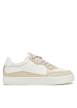 Calvin Klein Jeans Sneakersy Classic Cupsole Mg Wmm YM0YM01153 Biały ze sklepu MODIVO w kategorii Buty sportowe męskie - zdjęcie 182740417