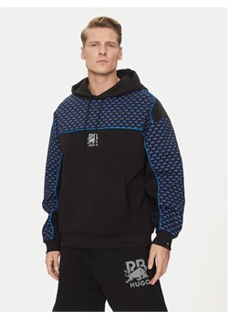 HUGO Bluza Dilverston_RB 50542808 Czarny Regular Fit ze sklepu MODIVO w kategorii Bluzy męskie - zdjęcie 182740548