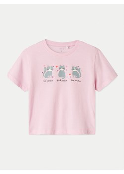 NAME IT T-Shirt Betria 13238045 Różowy Regular Fit ze sklepu MODIVO w kategorii Bluzki dziewczęce - zdjęcie 182740605