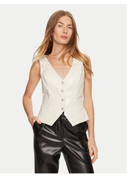 Guess Kamizelka W4BH88 WF8P0 Beżowy Regular Fit ze sklepu MODIVO w kategorii Kamizelki damskie - zdjęcie 182740627