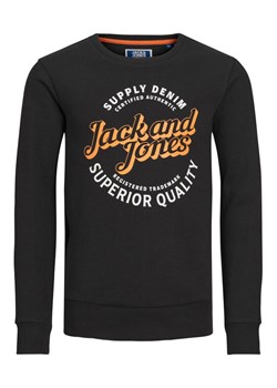 Jack&Jones Junior Bluza 12237110 Czarny Regular Fit ze sklepu MODIVO w kategorii Bluzy chłopięce - zdjęcie 182740635