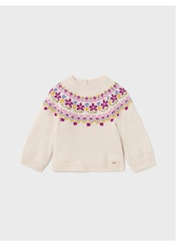Mayoral Sweter 2.311 Écru Regular Fit ze sklepu MODIVO w kategorii Swetry dziewczęce - zdjęcie 182740719