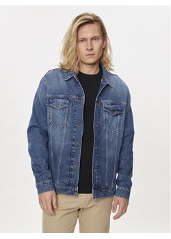 Pepe Jeans Kurtka jeansowa Pinners PM402715 Niebieski Regular Fit ze sklepu MODIVO w kategorii Kurtki męskie - zdjęcie 182740769