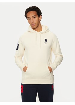 U.S. Polo Assn. Bluza MUP0683 Écru Regular Fit ze sklepu MODIVO w kategorii Bluzy męskie - zdjęcie 182740828