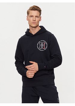 Tommy Hilfiger Bluza MW0MW34383 Granatowy Regular Fit ze sklepu MODIVO w kategorii Bluzy męskie - zdjęcie 182740895