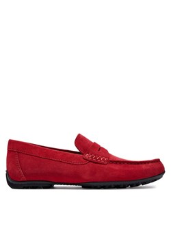 Geox Mokasyny U Kosmopolis + Grip U35CFB 00020 C7000 Czerwony ze sklepu MODIVO w kategorii Mokasyny męskie - zdjęcie 182741107