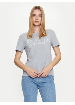 Gap T-Shirt 871344-00 Szary Regular Fit ze sklepu MODIVO w kategorii Bluzki damskie - zdjęcie 182741248
