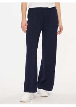 United Colors Of Benetton Spodnie dresowe 1294DF009 Granatowy Relaxed Fit ze sklepu MODIVO w kategorii Spodnie damskie - zdjęcie 182741377