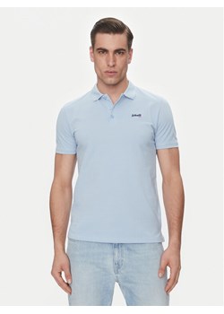 SCHOTT N.Y.C. Polo PSCASUAL Niebieski Regular Fit ze sklepu MODIVO w kategorii T-shirty męskie - zdjęcie 182741568