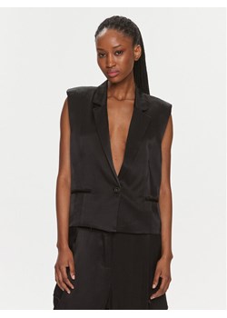 Herskind Kamizelka garniturowa Line Vest 4995985 Czarny Regular Fit ze sklepu MODIVO w kategorii Kamizelki damskie - zdjęcie 182741576