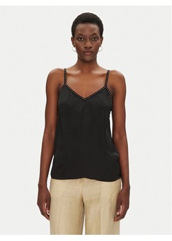 Morgan Top 251-OSTUD Czarny Regular Fit ze sklepu MODIVO w kategorii Bluzki damskie - zdjęcie 182741598