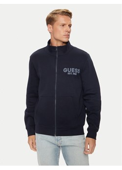 Guess Bluza M4YQ80 K9Z21 Granatowy Regular Fit ze sklepu MODIVO w kategorii Bluzy męskie - zdjęcie 182741726