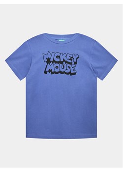 United Colors Of Benetton T-Shirt 3096C10EC Niebieski Regular Fit ze sklepu MODIVO w kategorii T-shirty chłopięce - zdjęcie 182741768