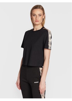 Guess T-Shirt V3RI08 I3Z14 Czarny Relaxed Fit ze sklepu MODIVO w kategorii Bluzki damskie - zdjęcie 182741865