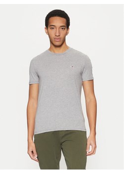 Tommy Jeans T-Shirt Jaspe DM0DM20363 Szary Slim Fit ze sklepu MODIVO w kategorii T-shirty męskie - zdjęcie 182742028