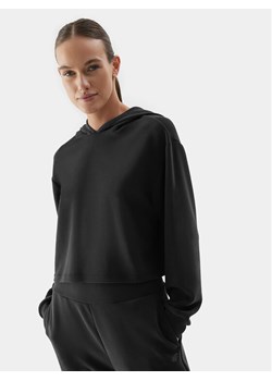 4F Bluza 4FAW23TSWSF702 Czarny Regular Fit ze sklepu MODIVO w kategorii Bluzy damskie - zdjęcie 182742145