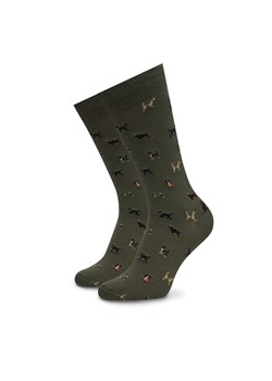 Barbour Skarpety Wysokie Męskie Mavin Dog MSO0068OL54 Zielony ze sklepu MODIVO w kategorii Skarpetki męskie - zdjęcie 182742155