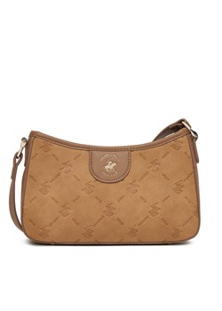 Beverly Hills Polo Club Torebka BHPC-L-001-07 Brązowy ze sklepu MODIVO w kategorii Listonoszki - zdjęcie 182742215
