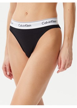 Calvin Klein Underwear Figi klasyczne z wysokim stanem LV00QF8319 Czarny ze sklepu MODIVO w kategorii Majtki damskie - zdjęcie 182742265
