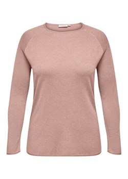 ONLY Carmakoma Sweter 15197209 Różowy Regular Fit ze sklepu MODIVO w kategorii Swetry damskie - zdjęcie 182742315