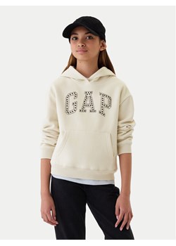 Gap Bluza 486520-05 Beżowy Regular Fit ze sklepu MODIVO w kategorii Bluzy dziewczęce - zdjęcie 182742329