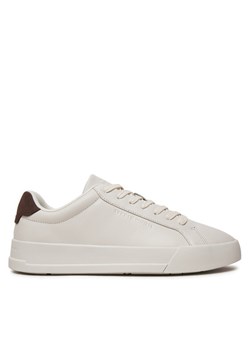 Tommy Hilfiger Sneakersy Court Better Lth FM0FM05322 Écru ze sklepu MODIVO w kategorii Buty sportowe męskie - zdjęcie 182742369