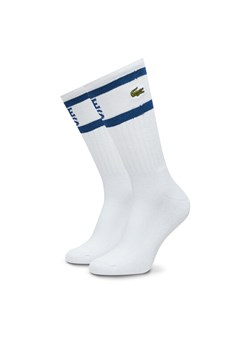 Lacoste Skarpety Wysokie Męskie RA8095-00 F2F Biały ze sklepu MODIVO w kategorii Skarpetki męskie - zdjęcie 182742408