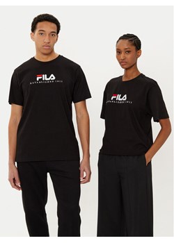 Fila T-Shirt FAU0147 Czarny Regular Fit ze sklepu MODIVO w kategorii Bluzki damskie - zdjęcie 182742535