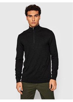 Selected Homme Sweter Berg 16074687 Czarny Regular Fit ze sklepu MODIVO w kategorii Swetry męskie - zdjęcie 182742588