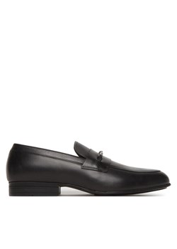 Calvin Klein Półbuty Almond Moccasin W/ Bit HM0HM01884 Czarny ze sklepu MODIVO w kategorii Buty eleganckie męskie - zdjęcie 182742609