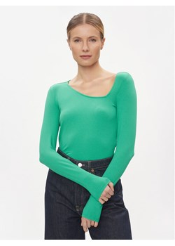 Vero Moda Bluzka Carina 10301178 Zielony Regular Fit ze sklepu MODIVO w kategorii Bluzki damskie - zdjęcie 182742657