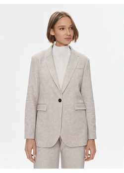 Marella Marynarka Balbo1 2339160136200 Beżowy Regular Fit ze sklepu MODIVO w kategorii Marynarki damskie - zdjęcie 182742668