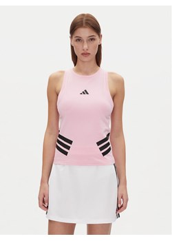 adidas Top Future Icons 3-Stripes JE0191 Różowy Slim Fit ze sklepu MODIVO w kategorii Bluzki damskie - zdjęcie 182742867