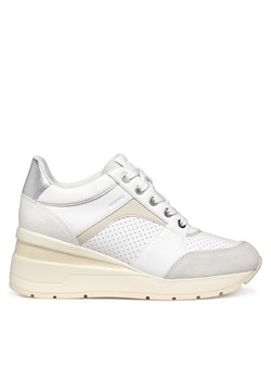 Geox Sneakersy D Zosma D558LA 08522 C1352 Biały ze sklepu MODIVO w kategorii Buty sportowe damskie - zdjęcie 182742959