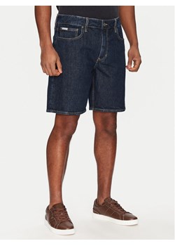 Guess Jeans Szorty jeansowe M4YD37 D5M55 Granatowy Regular Fit ze sklepu MODIVO w kategorii Spodenki męskie - zdjęcie 182743045