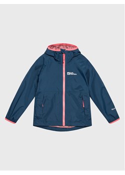 Jack Wolfskin Kurtka przeciwdeszczowa Rainy Days 1604816 M Granatowy Regular Fit ze sklepu MODIVO w kategorii Kurtki dziewczęce - zdjęcie 182743106