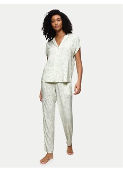 Triumph Piżama Boyfriend 10222611 Zielony Relaxed Fit ze sklepu MODIVO w kategorii Piżamy damskie - zdjęcie 182743256
