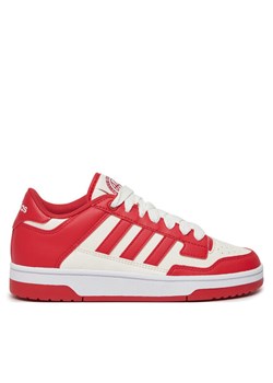 adidas Sneakersy Rapid Court Low JR0164 Czerwony ze sklepu MODIVO w kategorii Buty sportowe dziecięce - zdjęcie 182743259