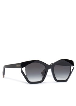 Furla Okulary przeciwsłoneczne WD00130 BX1892 H7200 Czarny ze sklepu MODIVO w kategorii Okulary przeciwsłoneczne damskie - zdjęcie 182743336