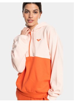 Roxy Bluza Ess Nrj Cbk Hoo Otlr ERJFT04673 Écru Regular Fit ze sklepu MODIVO w kategorii Bluzy damskie - zdjęcie 182743358
