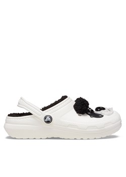Crocs Klapki Classic Lined Iam Panda Bear Clog T 210395 Biały ze sklepu MODIVO w kategorii Klapki dziecięce - zdjęcie 182743365