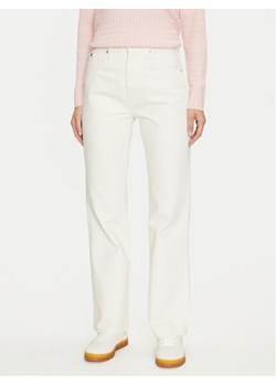 Tommy Hilfiger Jeansy WW0WW42194 Écru Relaxed Fit ze sklepu MODIVO w kategorii Jeansy damskie - zdjęcie 182743376