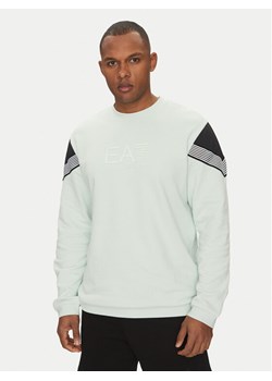 EA7 Emporio Armani Bluza 7M000272 AF12451 U9060 Niebieski Regular Fit ze sklepu MODIVO w kategorii Bluzy męskie - zdjęcie 182743445