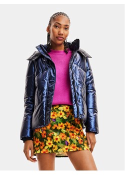 Desigual Kurtka puchowa 23WWEW78 Niebieski Regular Fit ze sklepu MODIVO w kategorii Kurtki damskie - zdjęcie 182743515