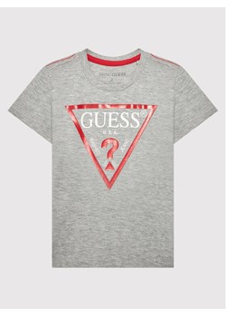 Guess T-Shirt N73I55 K8HM0 Szary Regular Fit ze sklepu MODIVO w kategorii T-shirty chłopięce - zdjęcie 182743546