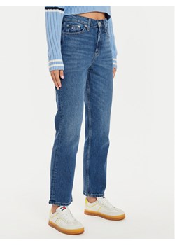 Tommy Jeans Jeansy Izzie DW0DW19600 Niebieski Straight Fit ze sklepu MODIVO w kategorii Jeansy damskie - zdjęcie 182743655